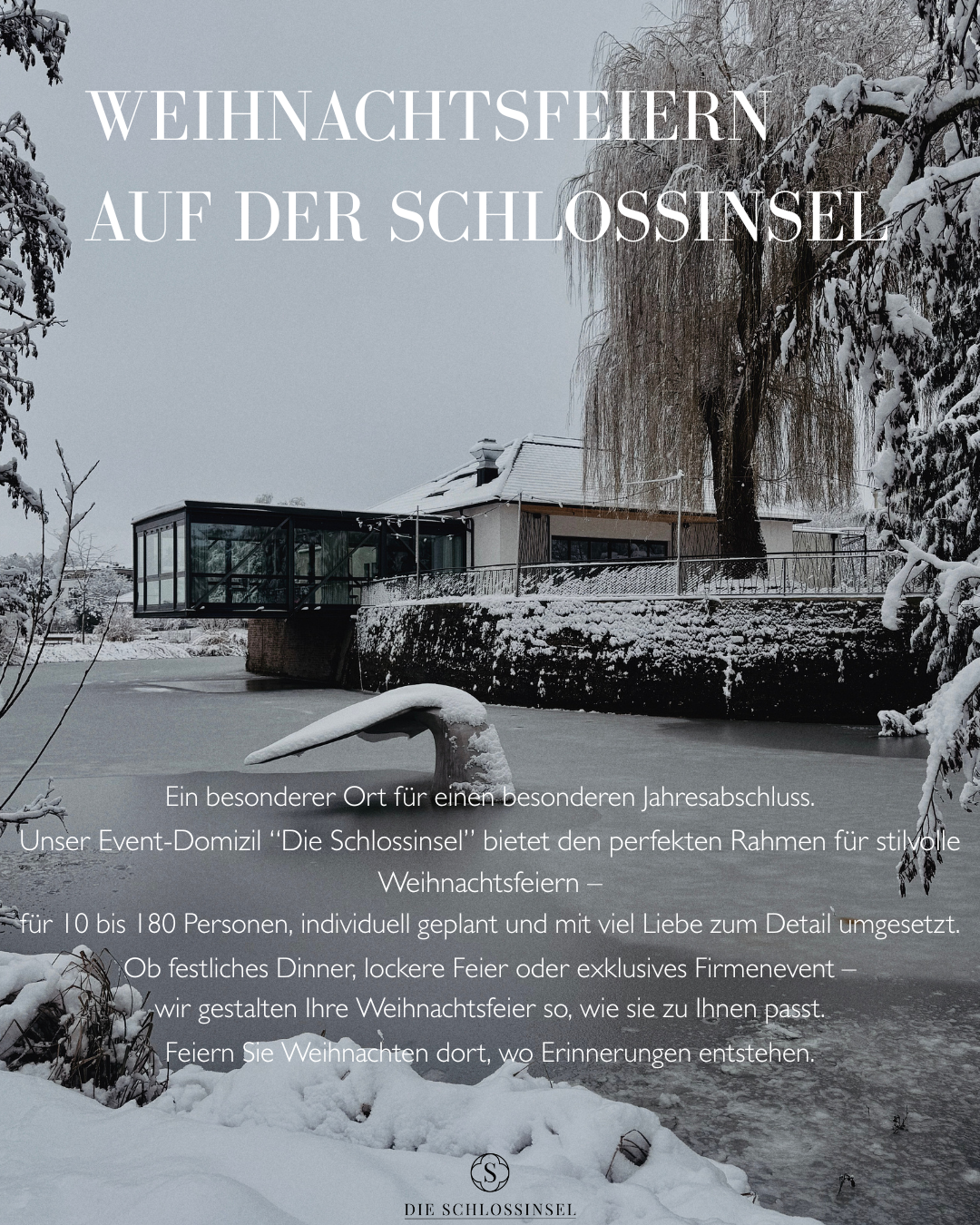 Weihnachtsfeiern Schlossinsel